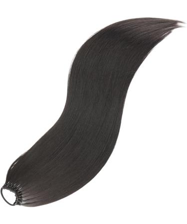 Ponytail Extensions Long Straight Braided Ponytail Extensions with Hair Tie 24 Inch Synthetic Ponytail Extensions Wrap Around Braided Pony Tail Hairpiece for Women for Women(Color:2) 24inches-60cm 2 - Buy Online on GoSupps.com