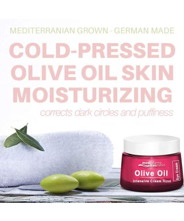 Medipharma Cosmetics Intensive Eye Cream | Anti-Aging Treatment with Olive Oil | Reduces Wrinkles & Dark Circles | Made in Germany | 0.50 Fl Oz - Buy Online on GoSupps.com