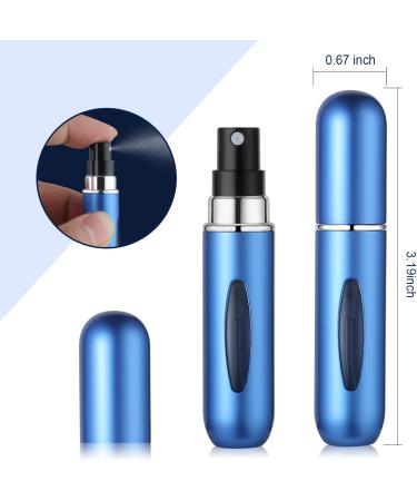 OUMOR Travel Perfume Atomizer Refillable Atomizer Sprayer for Perfume Cologne Spray Bottle Refillable and Portable Fragrance Bottle for Travel Cologne Bottle Refillable for Men Women (3 colors B) - Buy Online on GoSupps.com