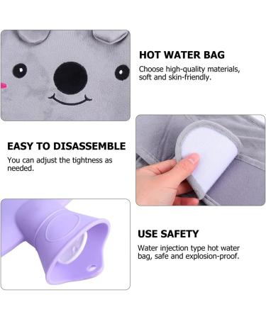 MAIES Cute Hot Water Bottles | Plush Waist Cover for Pain Relief & Winter Warmth - International Shipping Available - Buy Online on GoSupps.com