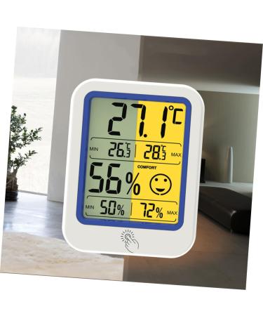 Balacoo Mini Thermometer & Hygrometer - Digital Outdoor Temperature Gauge with LED Display | Compact Weather Monitor for Home & Garden - Buy Online on GoSupps.com