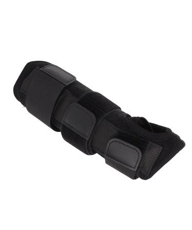 Yosoo Wrist Support Brace for Pain Relief - Breathable Elastic Hand Wraps & Straps for Arthritis Recovery (Left Hand Black - Buy Online on GoSupps.com