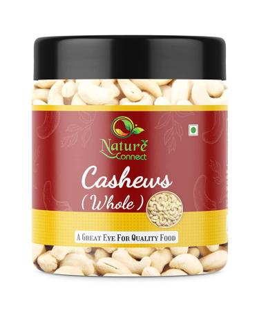 Nature Connect Whole Cashew Nuts| Whole Plain Kaju 250 gms_Packing May Vary