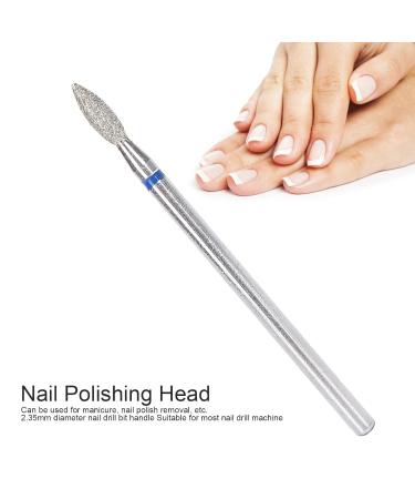 50-Piece Nail Polishing Bits Set | Durable Nail Grinding Heads for Home Nail Drills | Easy Replacement Accessories (M-2.7 mm) - Buy Online on GoSupps.com