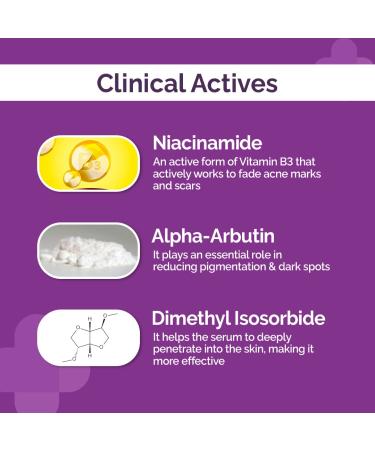 5% Niacinamide Face Serum with Alpha Arbutin & Multivitamins | Clear Spotless Skin | 30ml - International Shipping Available - Buy Online on GoSupps.com