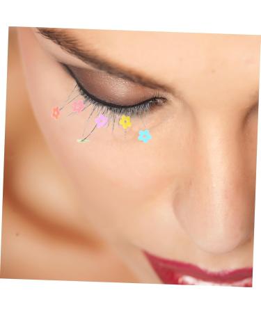 minkissy 9 Pairs Sequin False Eyelashes Colored Lashes Color Lashes Pride Makeup Lashes with Color Colored Eyelashes False Lashes Female Eyelashes Lashs Cosplay Cosmetic Miss Imitation - Buy Online on GoSupps.com