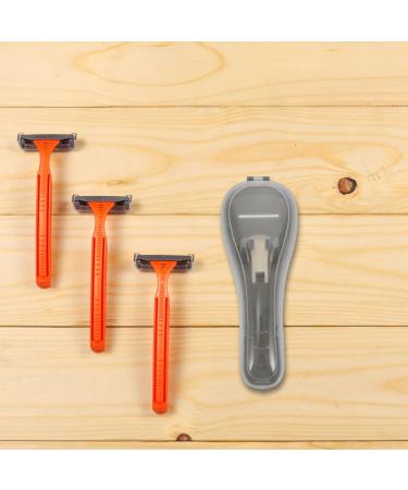 Milisten Shockproof Razor Storage Box | Water-Resistant Container for Safe Razor Storage - International Shipping - Buy Online on GoSupps.com