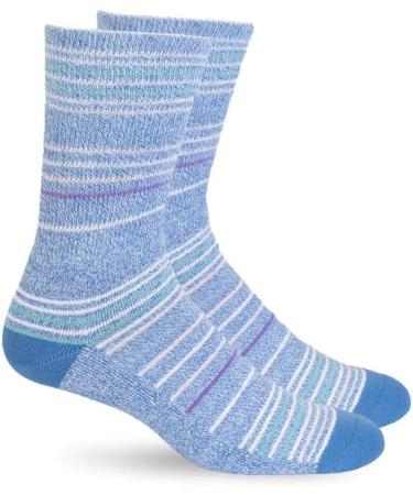 Dr. Segal's Non Binding Seamless Neuropathy Diabetic Socks - Edema Socks - 3 Pack, Medium-Large, Blue - Buy Online on GoSupps.com
