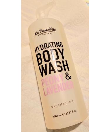 Hydrating Body Wash MINIMALINE PEONY & LAVENDER 1000 ml - Buy Online on GoSupps.com