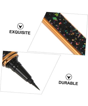 FOMIYES Self Adhesive Mascara Black Liquid Eyeliner Eye Liner Pencil Makeup Accessories Matte Paste Drill 1 count (Pack of 1) Colorful - Buy Online on GoSupps.com