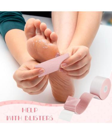 Soft Cotton Moleskin Roll for Feet | Blister Prevention Tape | Extra Soft Plush Moleskin for Sensitive Skin | Ideal for Blisters, Calluses, Corns | 4 Pieces, 2 x 5 yd - Buy Online on GoSupps.com
