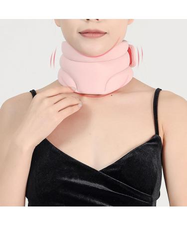 Neck Tension Reliever Neck Brace for Neck Pain and Support Soft Cervical Collars for Sleeping Support Neck Brace for Anti snoring and Neck Pain Support (Black) - Buy Online on GoSupps.com