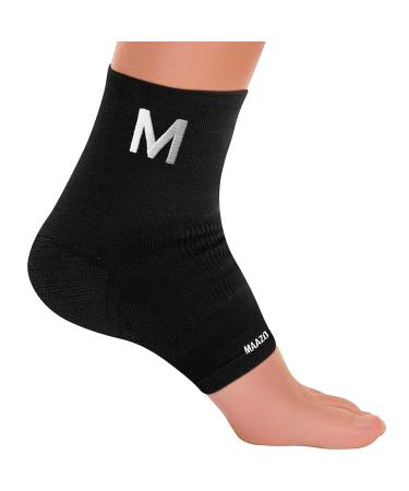 MAAZO Ankle Brace for Plantar Fasciitis Relief - Adjustable Compression Wrap for Men & Women - Achilles Tendon Support Strap - Single - Buy Online on GoSupps.com