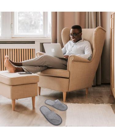 Comfy Women's Canvas Slippers - Portable Hotel Guest Shoes for Winter Travel - Buy Online on GoSupps.com