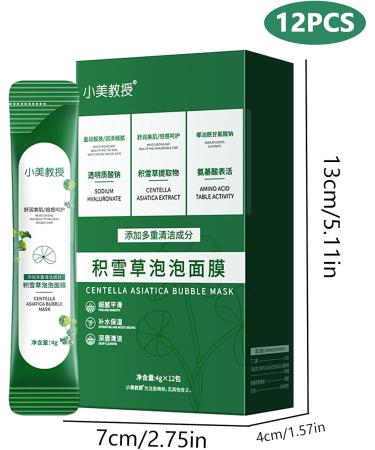  Goowafur Centella Cleansing Foam | Bubble Face Mask - Makeup Remover Mask for Oil Control Deep Cleansing Pore Shrinking Moisturizing Goowafur - Buy Online on GoSupps.com