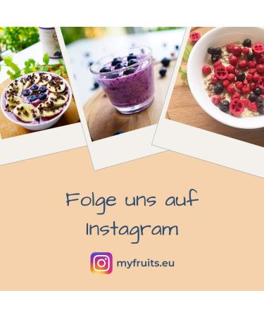  myfruits myfruits Organic Summer Mix Freeze-dried fruit mix with pineapple banana and mango no additives 100% fruit - Buy Online on GoSupps.com