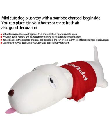KIMISS Bamboo Charcoal Air Purifier - Cartoon Dog Design Car Freshener & Deodorant - Black & Red - Eco-Friendly Air Purification - Buy Online on GoSupps.com