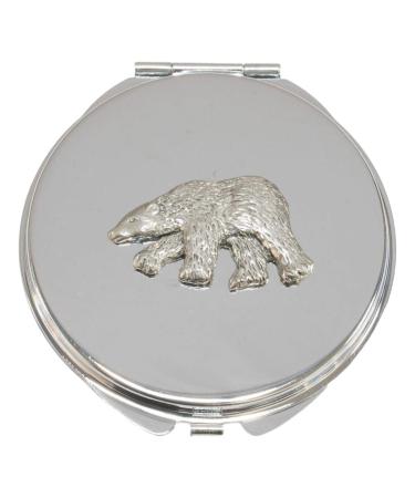 Polar Bear Compact Mirror Handbag Gift With Free Engraving 437