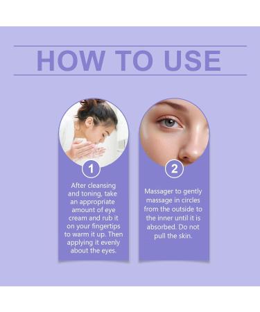 homomdy Eye contour cream with collagen and bee venom anti-aging treatment for dark circles and puffiness firms the skin reduces under-eye bags moisturizing and nourishing. - Buy Online on GoSupps.com
