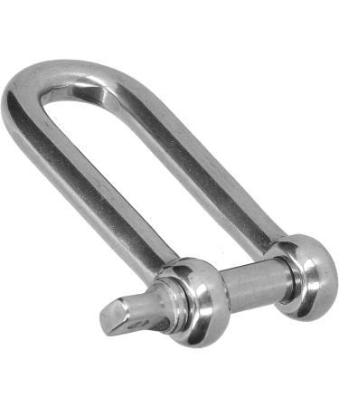 10Pcs M40 Stainless Steel D-Shackle Straight Anchor Screw Pin Chain Connector - Buy Online on GoSupps.com