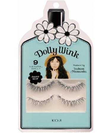 Dolly Wink Koji False Eyelashes 9 Natural Dolly