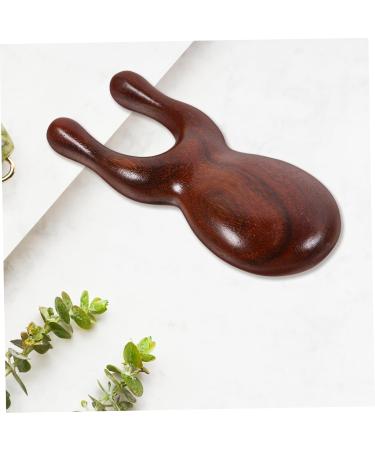 Buifulsic Hand & Facial Massager | Shiatsu Massage Roller & Travel Tool for Nose Scraping | Wooden Ridge Scratch Board - Buy Online on GoSupps.com