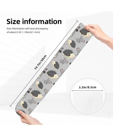 Gray Hedgehog Raccoon Compression Socks for Men & Women | 15-20 mmHg Support for Running & Cycling | International Shipping - Buy Online on GoSupps.com