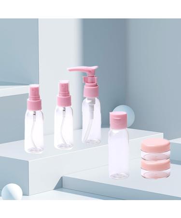 Travel Bottle Set Leak Proof Portable Toiletries Container Set for Airplane Travel Essentials Vacation Essentials for Lotion Water Cream etc Set of 11 - Buy Online on GoSupps.com