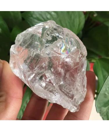 Crystal 1pcs Big Size Natural raw Clear Quartz Crystals Rough Stone Natural Quartz Crystals Stone for Suitable for Home Office Decoration FZUGEDRLI