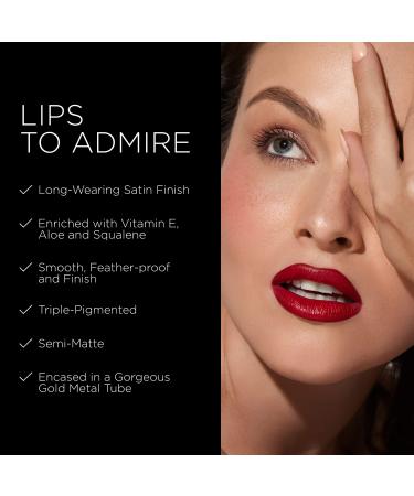 Besame Cosmetics 1935 Classic Cherry Red Lipstick - Vintage, Long Lasting & Moisturizing for Coquette Makeup - Buy Online on GoSupps.com