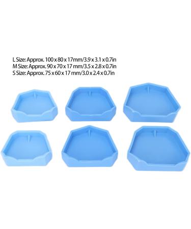 Premium 6-Part Silicone Dental Model Base for Laboratory - Ideal Gypsum Forms for Dental Professionals - Buy Online on GoSupps.com