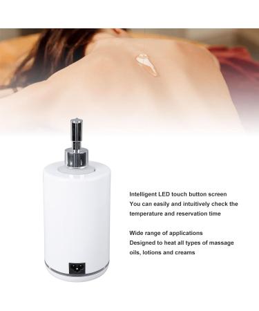 Massage Oil Heater & Lubricant Warmer - 360 Heating LED Touchscreen Control for 2 Bottles (EU Plug) - Buy Online on GoSupps.com