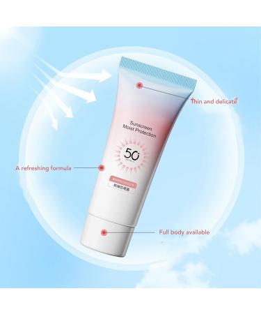Hydrating UV Filter Moisture Sunscreen for Sensitive Skin - Waterproof & Portable Protection - Buy Online on GoSupps.com