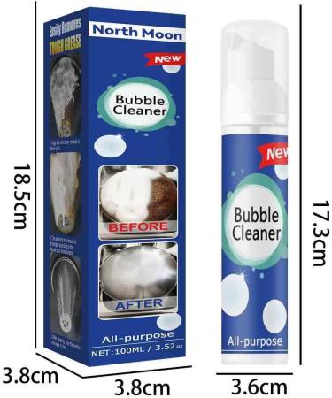 Deep Cleaning Spray Foam All Purpose Bubble Cleaner Kitchen Deep Cleaning Spray Kitchen Powerful Stain Removing Foam Cleaner Grease and Dirt Cleaning Assistant Multifunctiona Foam Cleaner. - Buy Online on GoSupps.com