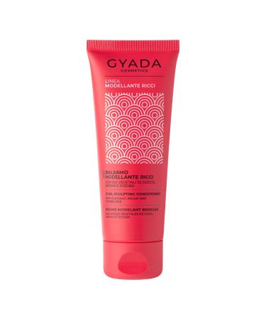 GYADA COSMETICS GYADA COSMETICS Modelling Balm for Curly and Soft Hair 98% Natural Ingredients Nourishes Detangles and Defines Anti-Frizz Action with Aloe Vera and Linseed Oils Coconut Argan and Jojoba 75
