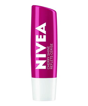 Nivea Lip Care Fruity Shine Cherry Lip Balm 4.8g - Hydrating Lip Treatment - Buy Online on GoSupps.com