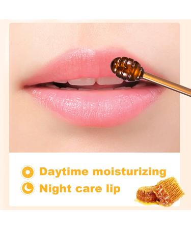 Honey Pot Bee Balm Lip Balm Set - Hydrating & Exfoliating Lip Care for Dry, Cracked Lips - Lip Scrub and Sleep Mask - Reduces Lip Lines - 4 Pack - Buy Online on GoSupps.com