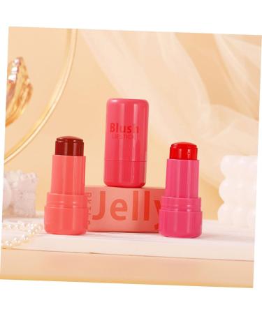 BIUDECO 4pcs Jelly Blush Set Blouses Makeup Blush Makeup Brishes Jelly Blush Stick Blush for Makeup Plastic - Buy Online on GoSupps.com