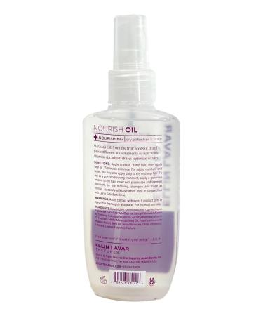 NourishOil with Maracuja & Passion Fruit Seed Oil - Hydrating Dry Oil for Hair & Scalp | Vitamin A C B-Complex | 4 oz International Shipping Available - Buy Online on GoSupps.com