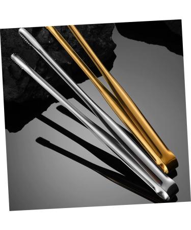 Alipis 6 Pcs Barbecue Tongs Tweezers Japanese Candy Outdoor Cookware Sugar Kitchen Clamp Pliers Portable 19X2X2CMx3pcs Silverx3pcs - Buy Online on GoSupps.com