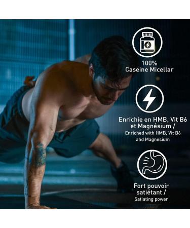 Casein + Native ORIGIN Micellar Casein Enriched with HMB Vitamin B6 Magnesium Muscle Building 1 kg Eric Favre Laborato - Buy Online on GoSupps.com