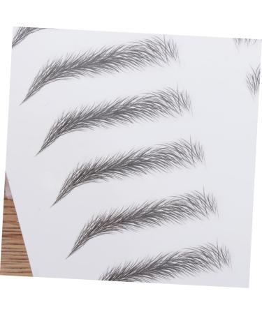 Angoily 2pcs 3d Eyebrow Stickers Suits Imitation Eyebrow Mold Kit Artificial Eyebrow Make up The Lazy Woman - Buy Online on GoSupps.com