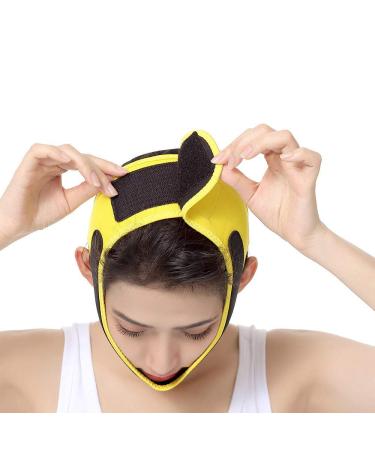 Buy Elastic Face Slimming Bandage - V-Line Face Former & Kinnbacke Lift Up Belt for Women | Anti-Fold Facial Care Tools - Fast International Shipping - Buy Online on GoSupps.com