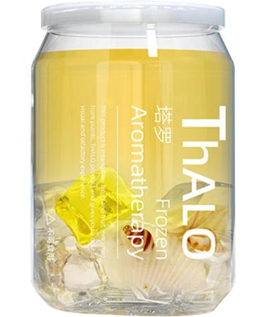 Odor Eliminator Gel | Car Air Freshener 200g Transparent Car Solid Aromatherapy Lasting Fragrance Car Balm Odor Absorbing Jelly Balm for Bathrooms Cars Yellow - Buy Online on GoSupps.com
