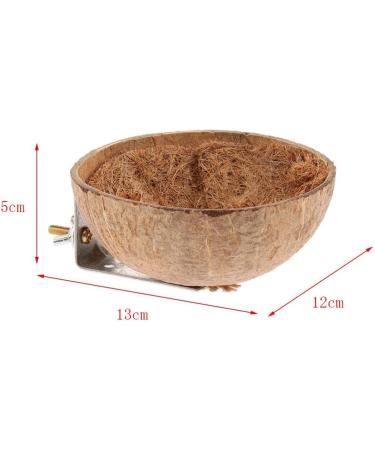 Buy SM SunniMix Coconut Shell Bird Nest Toy for Budgerigar Cockatiel Parrot & Lovebird - Perfect for Pet Birds - Fast International Shipping - Buy Online on GoSupps.com