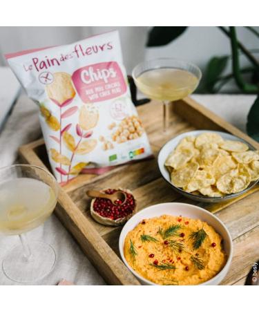 Le Pain des Fleurs - Chickpea Chips 50 g - Buy Online on GoSupps.com