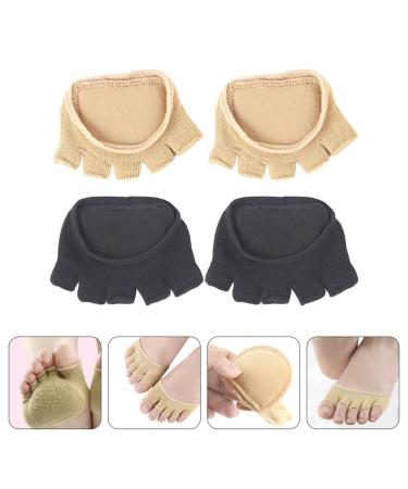 Buy HEALLILY 2 Pairs Padded Tabi Socks - Comfortable Peep Toe Topper & Toe Correction Socks for Perfect Foot Support - Buy Online on GoSupps.com