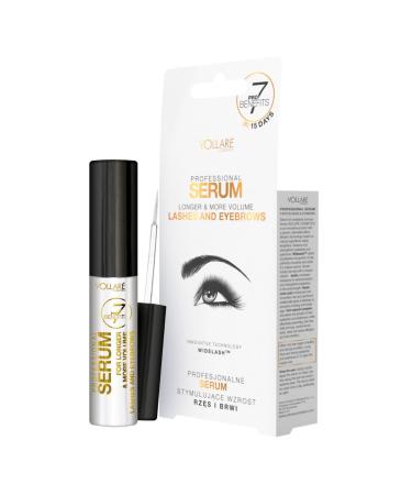 ENHANCEMENTS Eyelash and Eyebrow Serum with WIDELASH 7 Benefits in 15 Days Lengthening Volumizing Strengthening 10ml - 100% EFFECTIVE