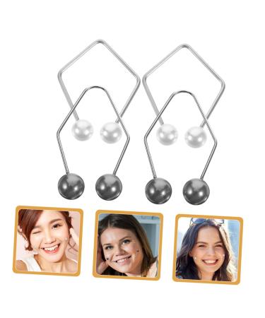 Beavorty Dimple Trainer - 2 Pairs Portable Facial Exerciser Copper Dimple Marker Assorted Colors Improve Your Smile | International Shipping Available - Buy Online on GoSupps.com