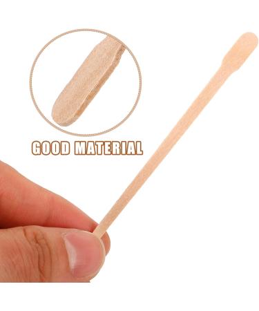 100 Wooden Wax Sticks - Healvian Body & Face Hair Removal Applicators for Eyebrows Legs Lips & Nose - Buy Online on GoSupps.com